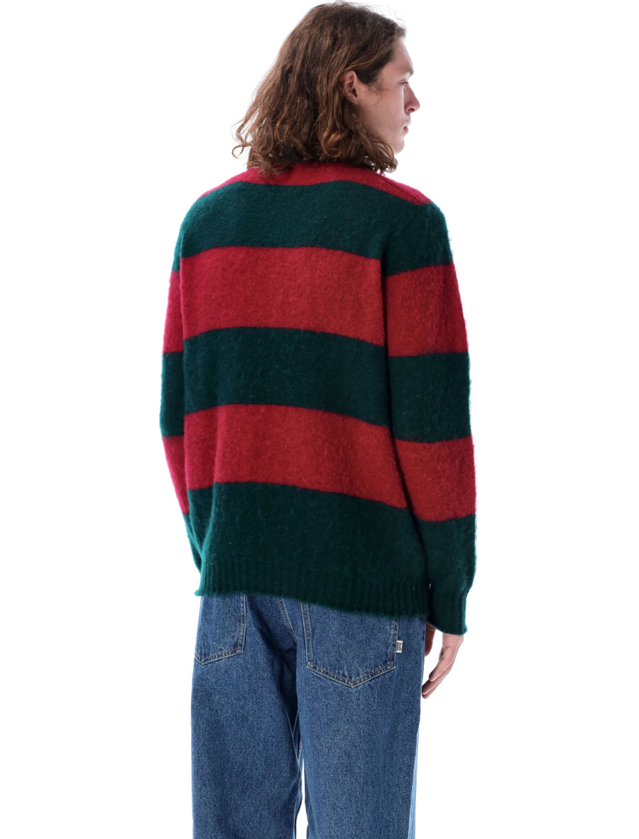 Shaggy Bear stripes sweater - Spazio Pritelli