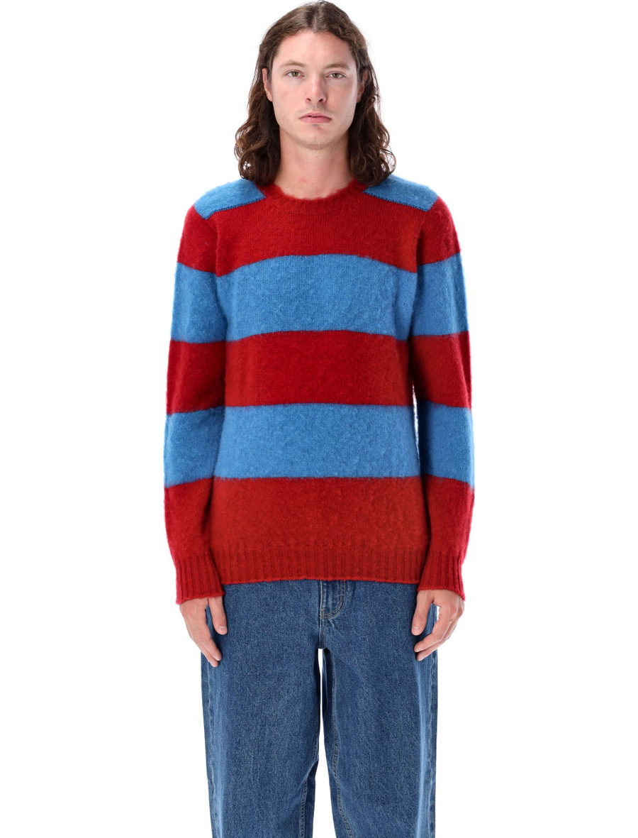 Shaggy Bear stripes sweater - Spazio Pritelli