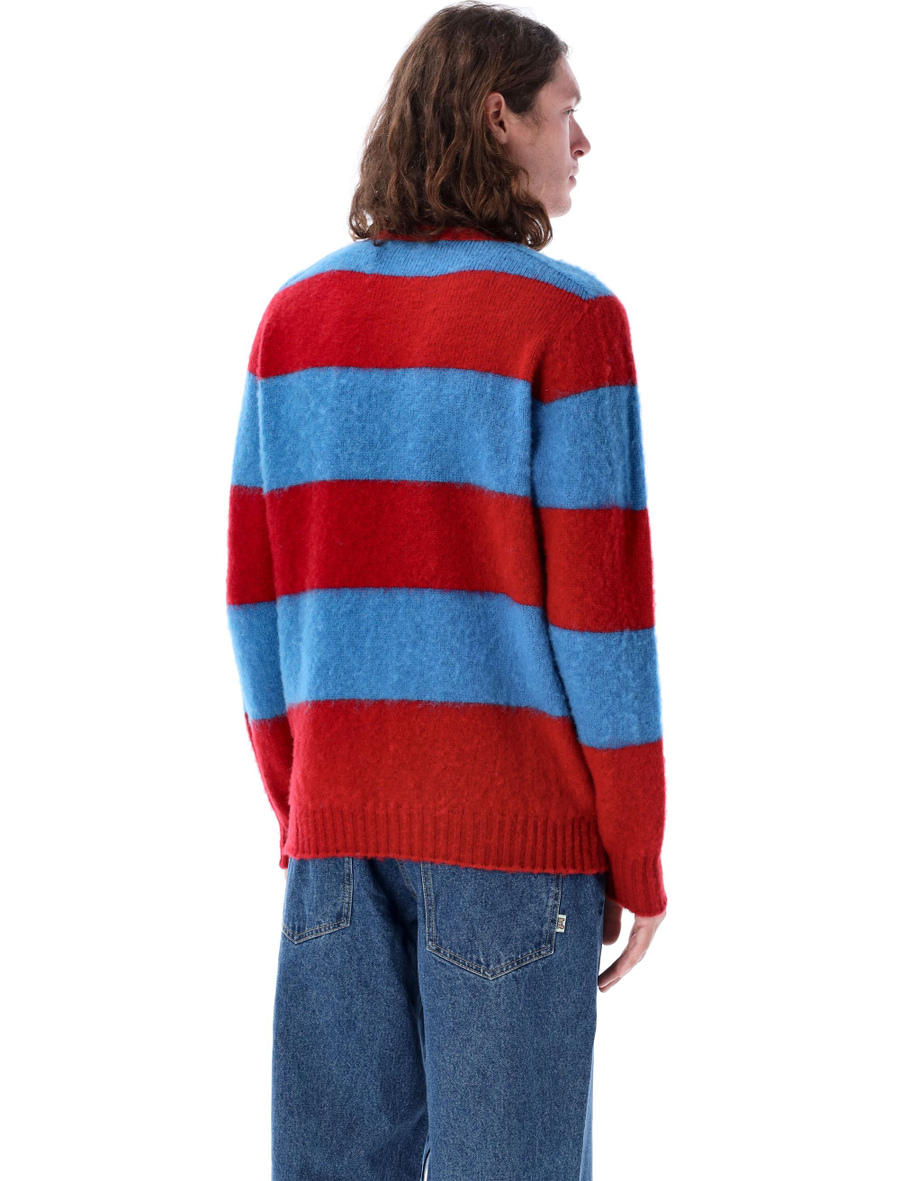 Shaggy Bear stripes sweater - Spazio Pritelli