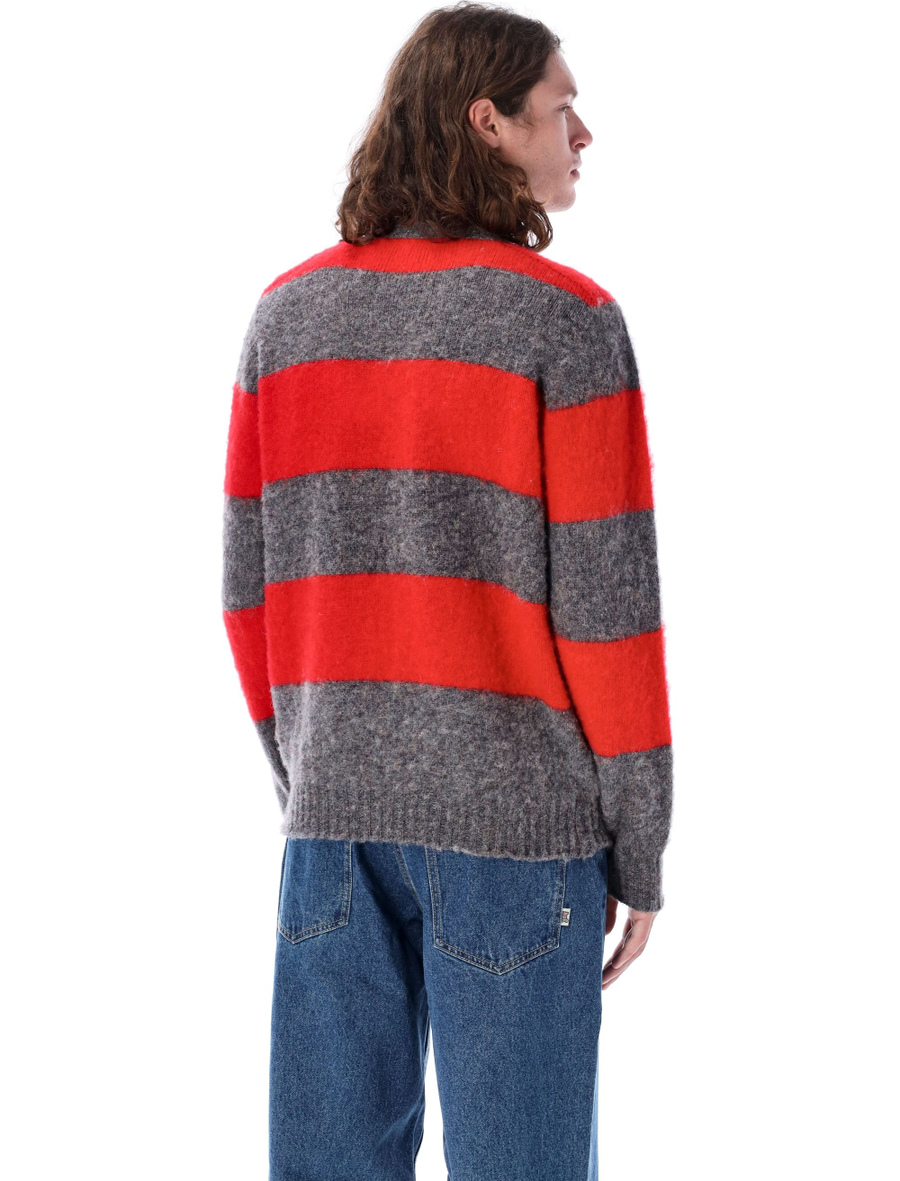 Shaggy Bear stripes sweater - Spazio Pritelli