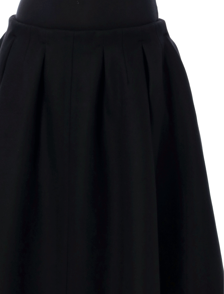 Pleated midi skirt - Spazio Pritelli