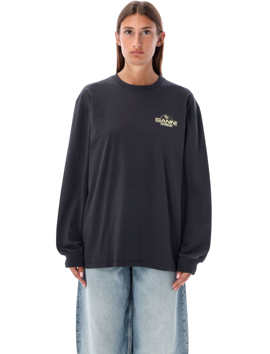 Future heavy jersey palm T-shirt - Spazio Pritelli