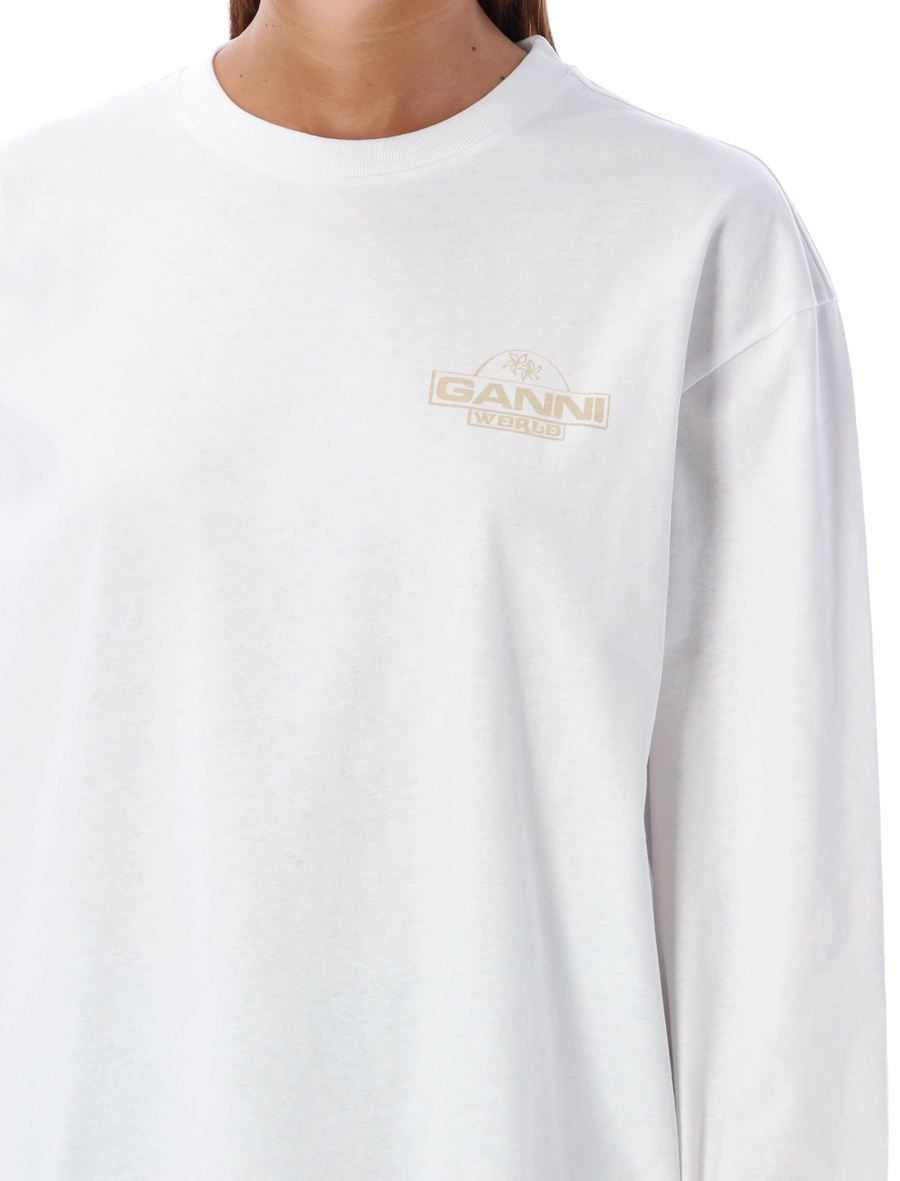 Future heavy jersey palm T-shirt - Spazio Pritelli
