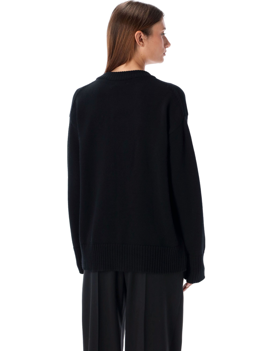 Heavy crewneck sweater - Spazio Pritelli