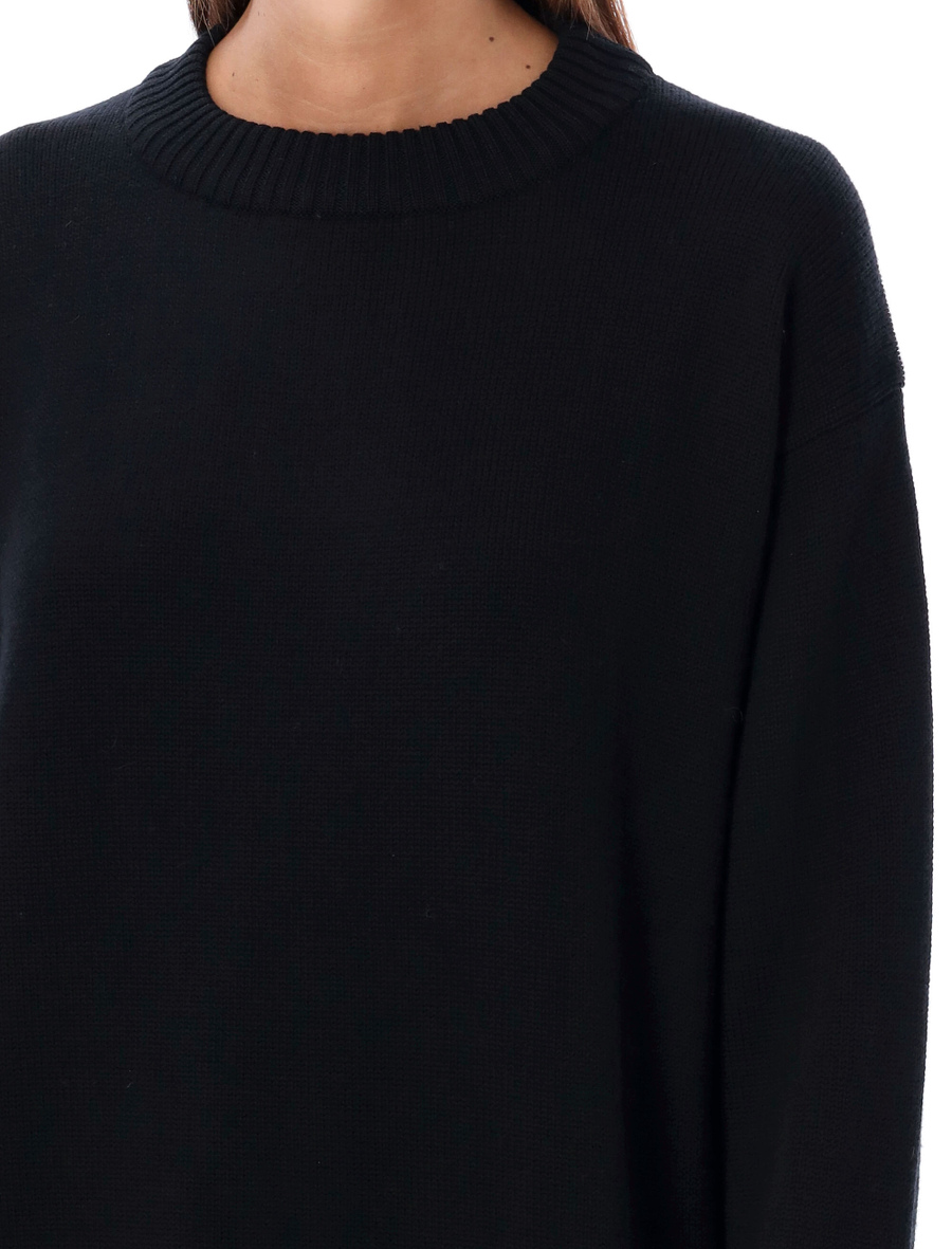 Heavy crewneck sweater - Spazio Pritelli