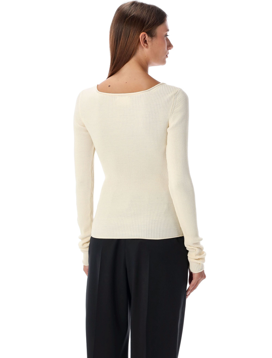 Scoop neck sweater - Spazio Pritelli