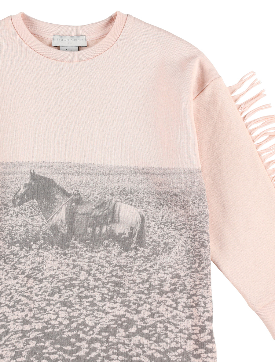 Kid - Horse sweatshirtdress - Spazio Pritelli