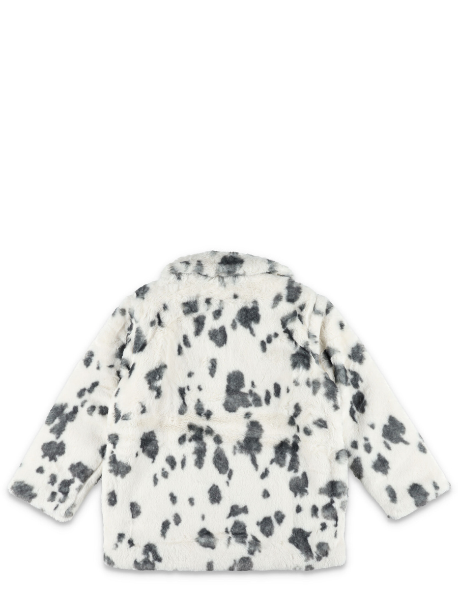 Faux fur dalmatian print coat - Spazio Pritelli