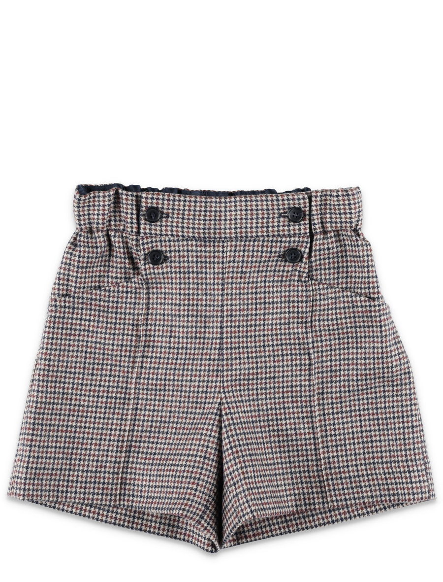 Wool blend shorts - Spazio Pritelli