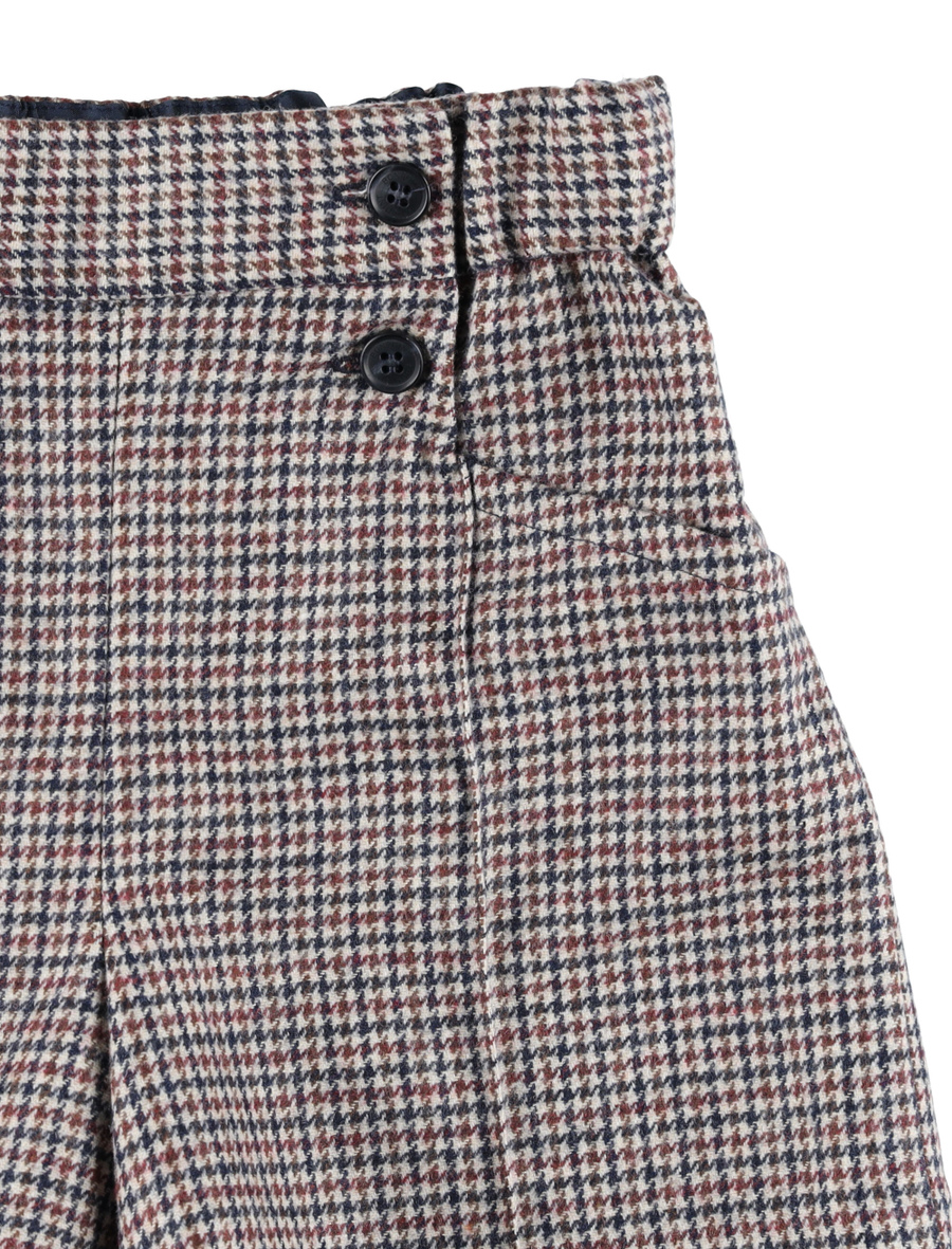 Wool blend shorts - Spazio Pritelli