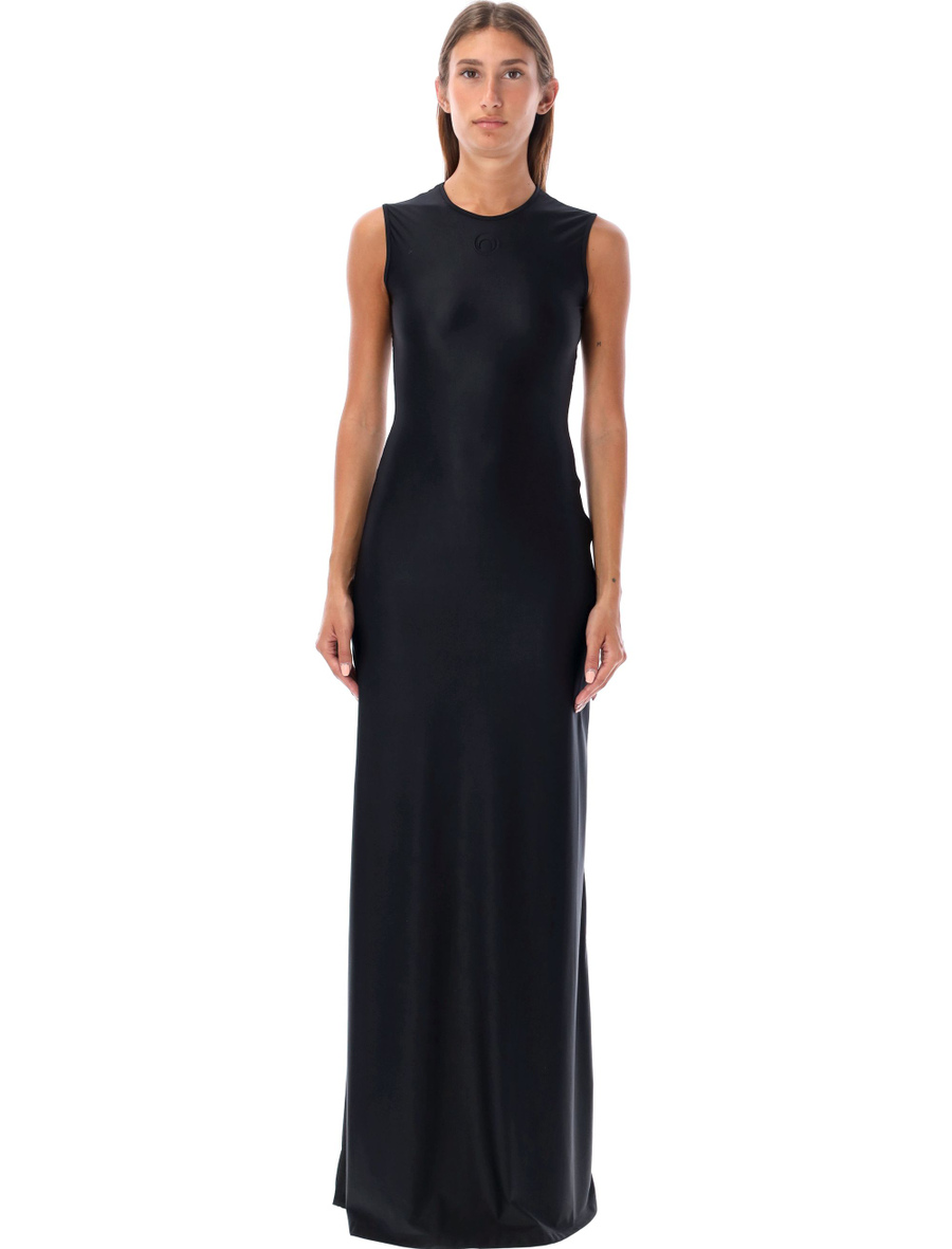 Draped jersey tank dress - Spazio Pritelli