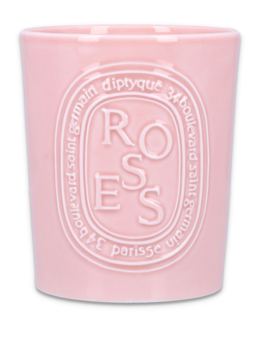 Roses large candle - Spazio Pritelli