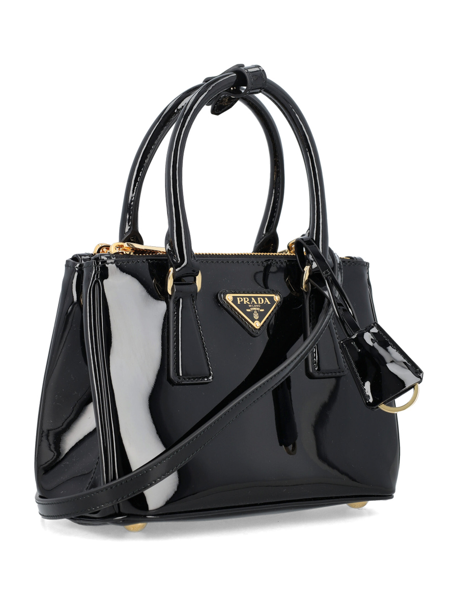 Galleria patent leather mini-bag - Spazio Pritelli