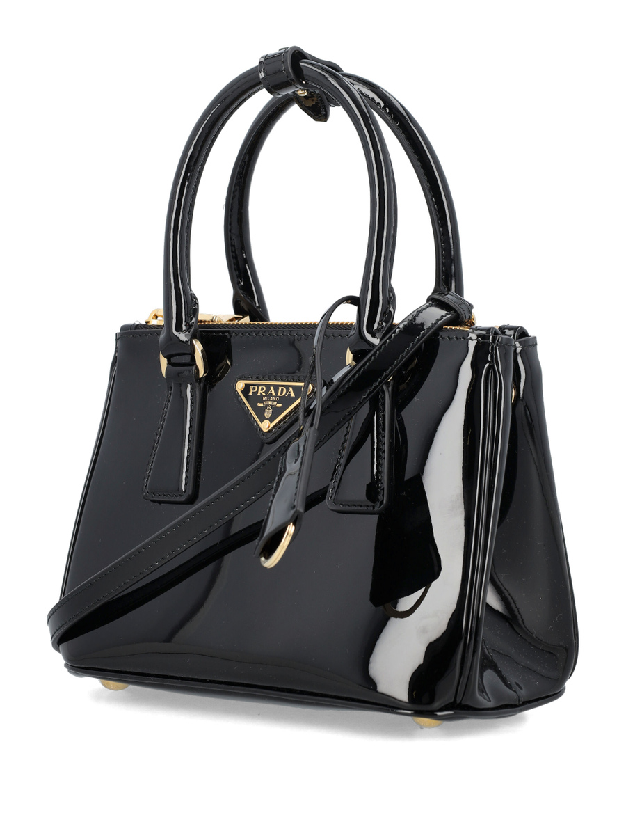 Galleria patent leather mini-bag - Spazio Pritelli