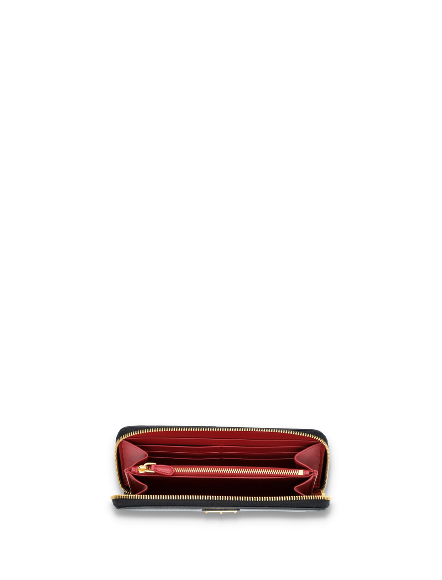 Patent zip wallet - Spazio Pritelli