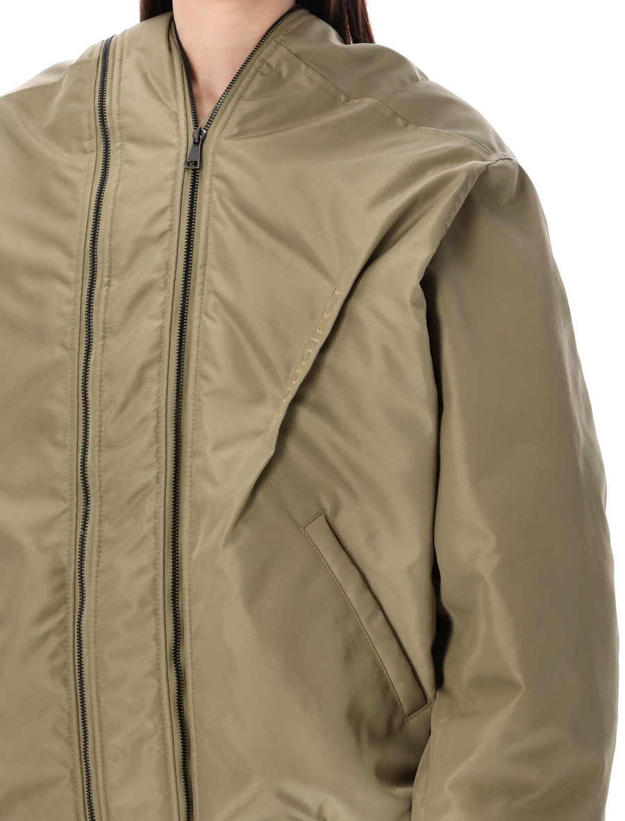 Double zip bomber jacket - Spazio Pritelli