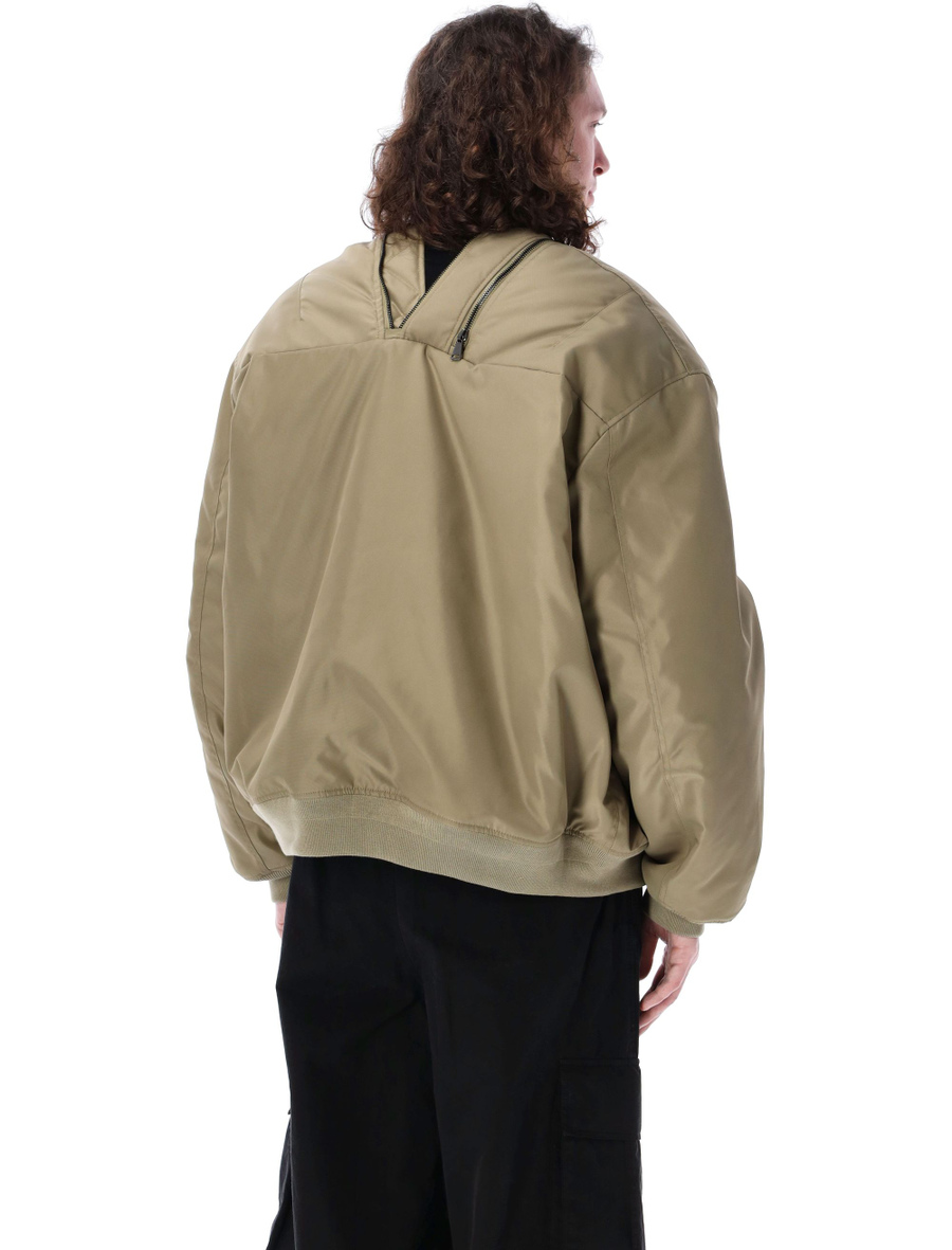 Double zip bomber jacket - Spazio Pritelli