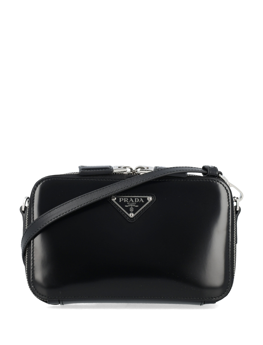 Brique brushed leather bag - Spazio Pritelli