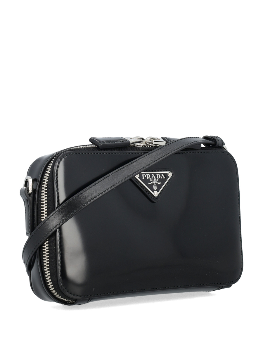 Brique brushed leather bag - Spazio Pritelli