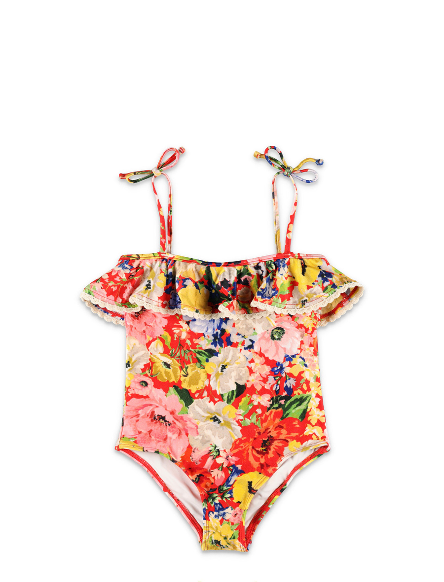 Alight trim frill one-piece - Spazio Pritelli