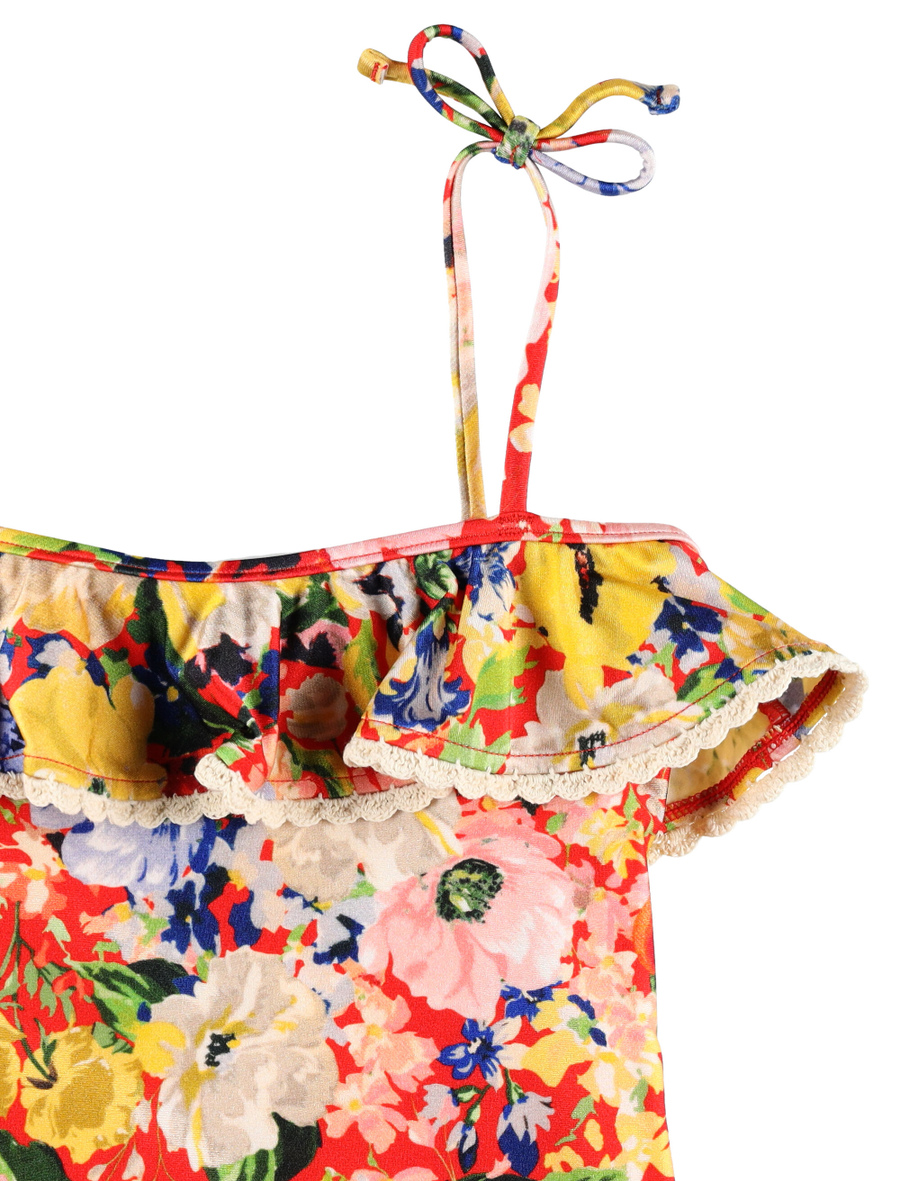 Alight trim frill one-piece - Spazio Pritelli