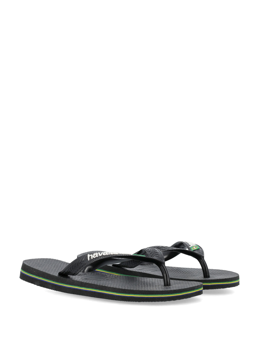 Brasil logo flip-flops - Spazio Pritelli