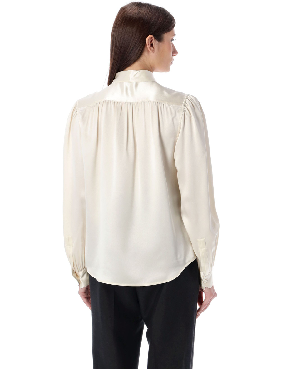 Lavallière-neck blouse - Spazio Pritelli