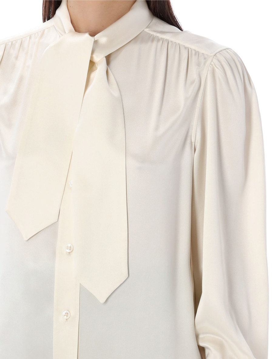 Lavallière-neck blouse - Spazio Pritelli