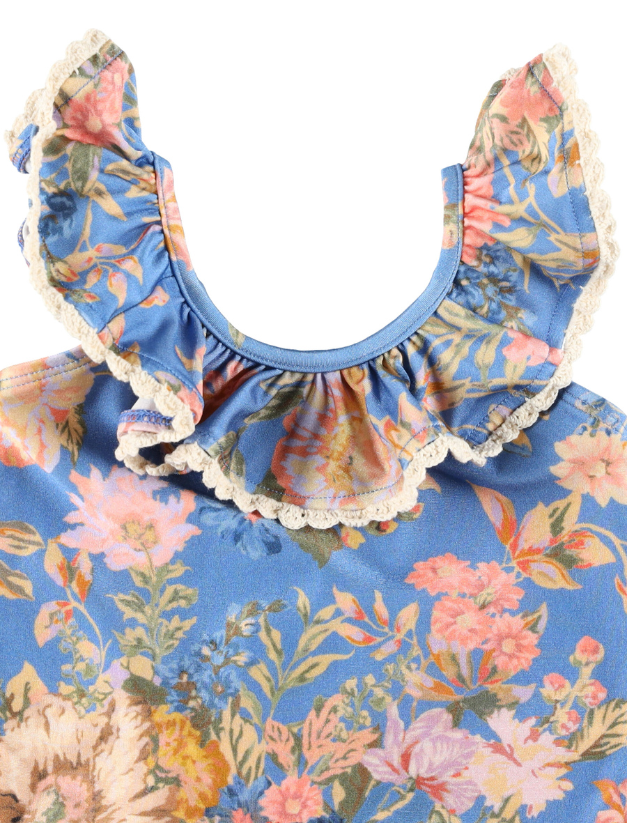 August trim scoop one-piece - Spazio Pritelli