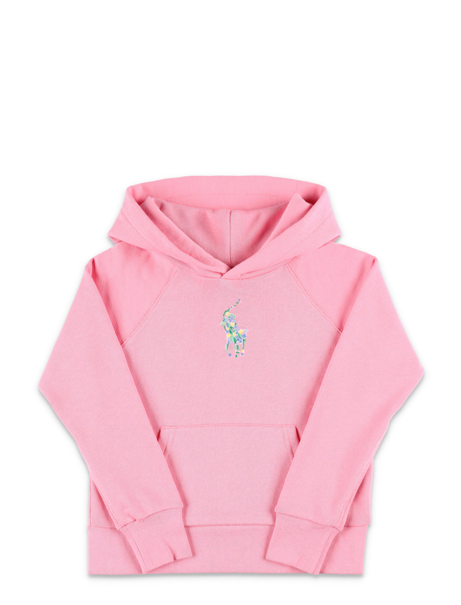 Floral big Pony hoodie - Spazio Pritelli
