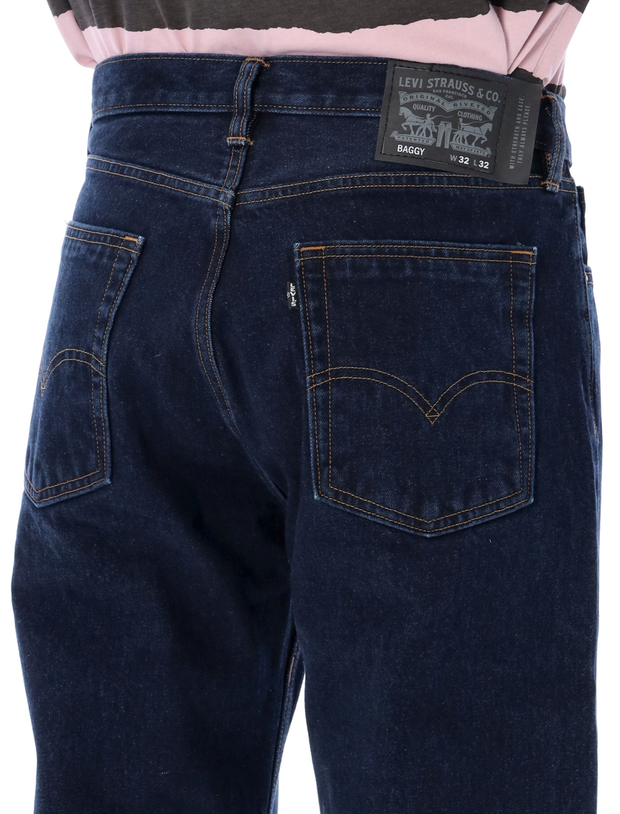 Cotton Baggy five pocket jeans - Spazio Pritelli