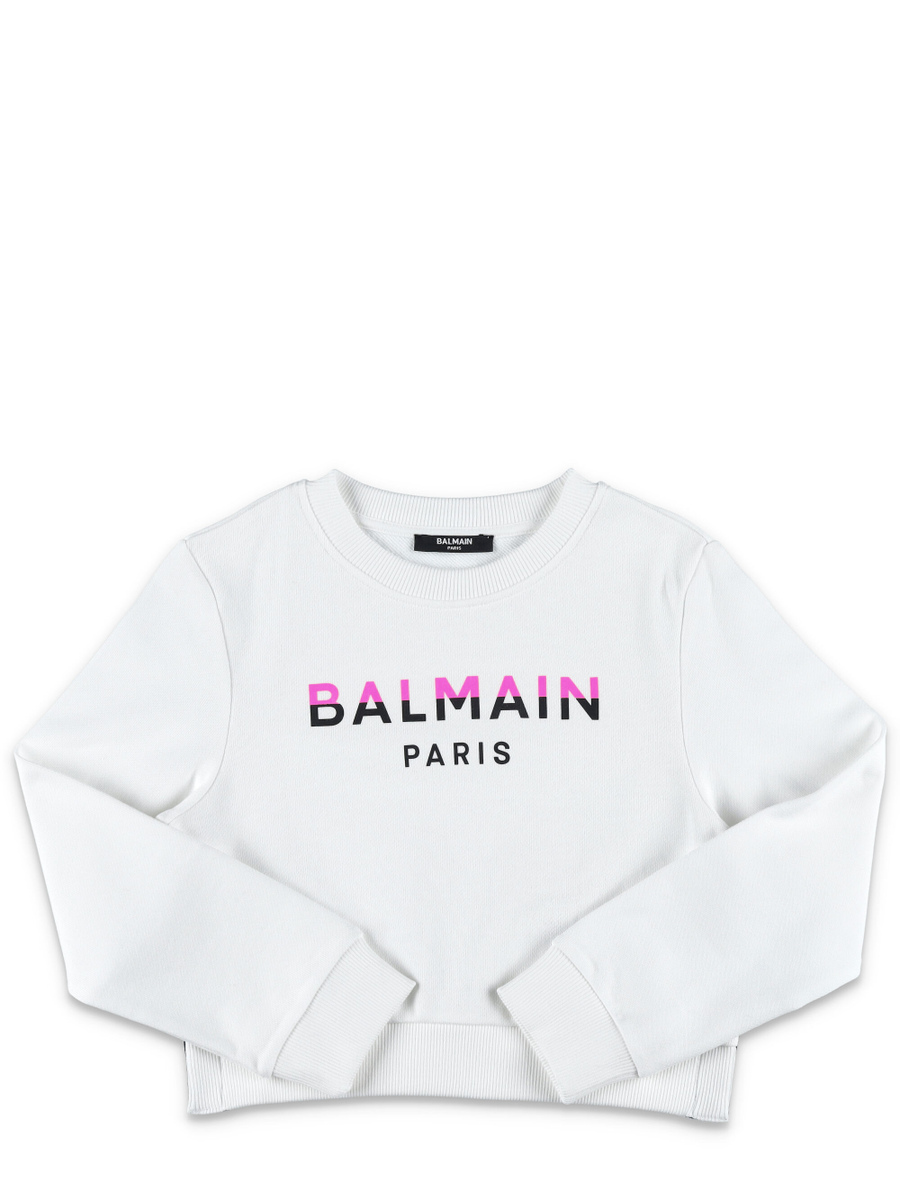 Kid - Balmain Paris two-tone sweatshirt - Spazio Pritelli