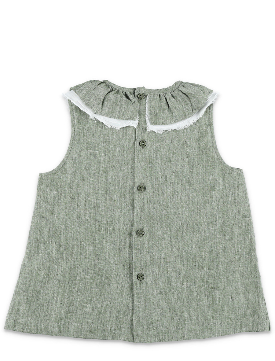 Mélange linen top - Spazio Pritelli
