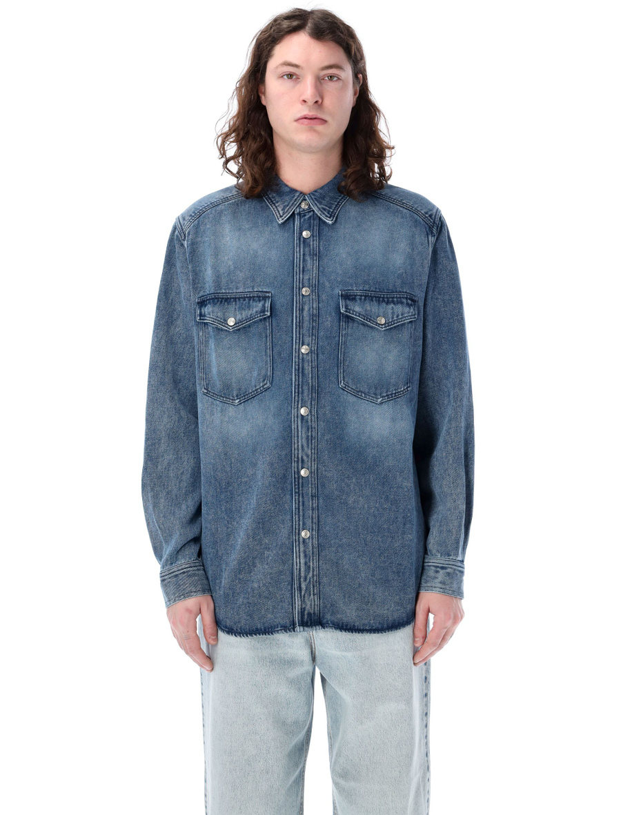 Tailly soft denim shirt - Spazio Pritelli