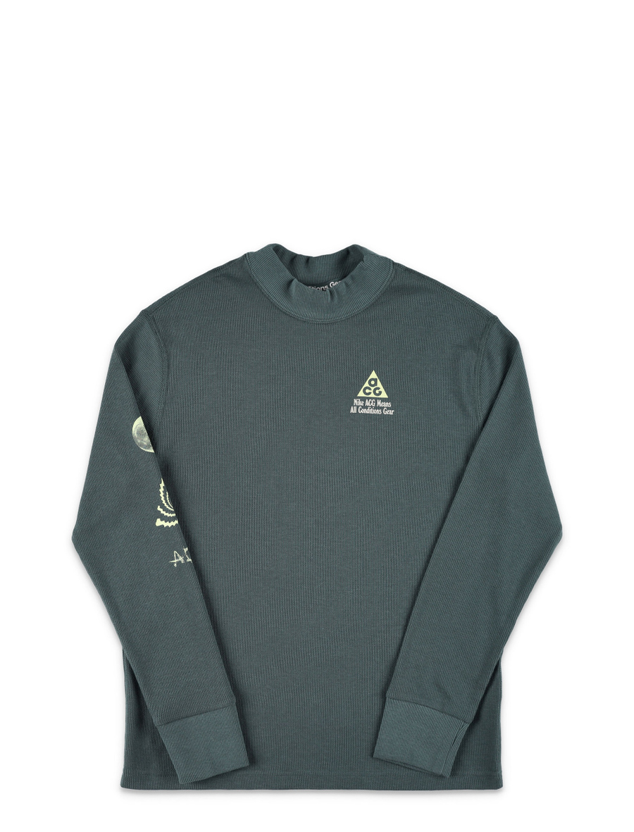 ACG waffle t shirt color GREEN Spazio Pritelli Official Website