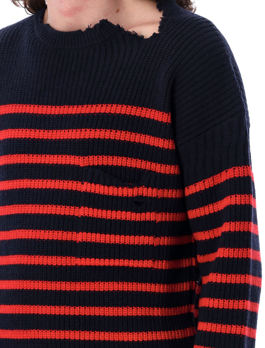 Striped fisherman jumper - Spazio Pritelli