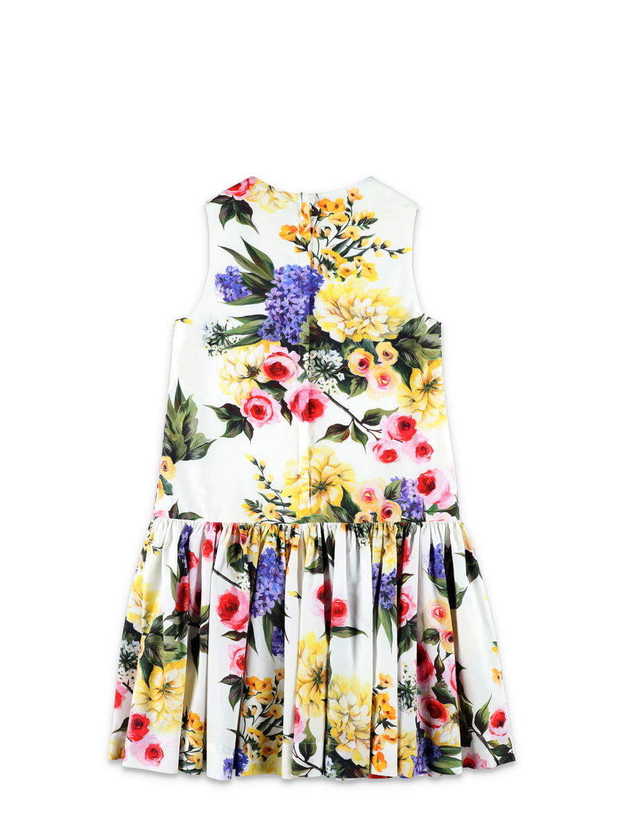 Print poplin mini dress - Spazio Pritelli
