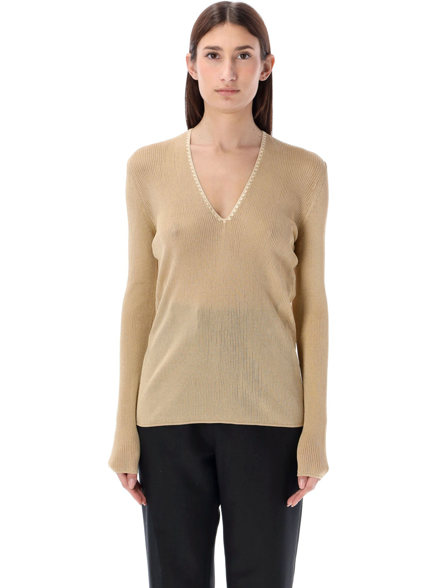 V-neck top - Spazio Pritelli