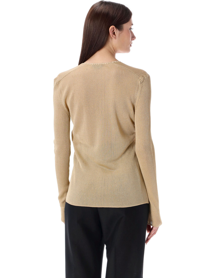 V-neck top - Spazio Pritelli