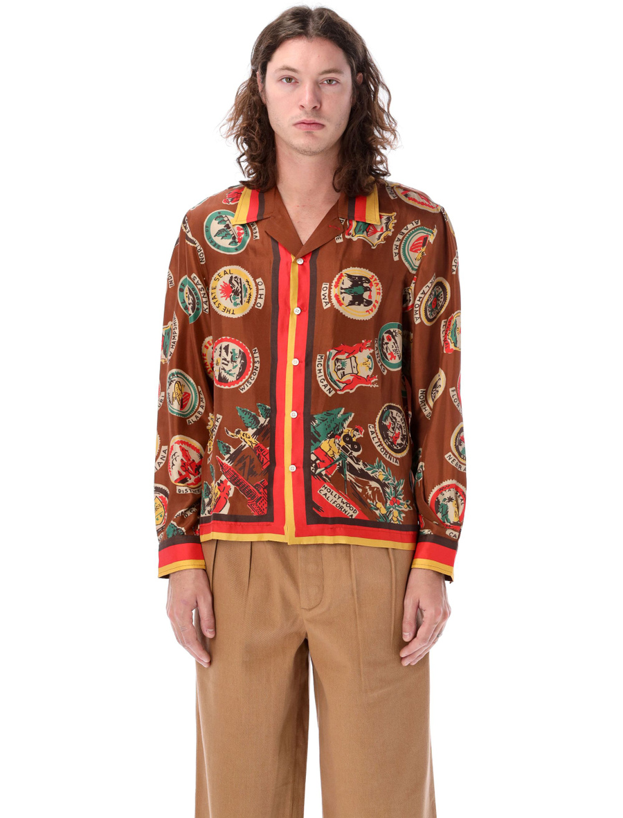 State Seal Long Sleeve Shirt - Spazio Pritelli