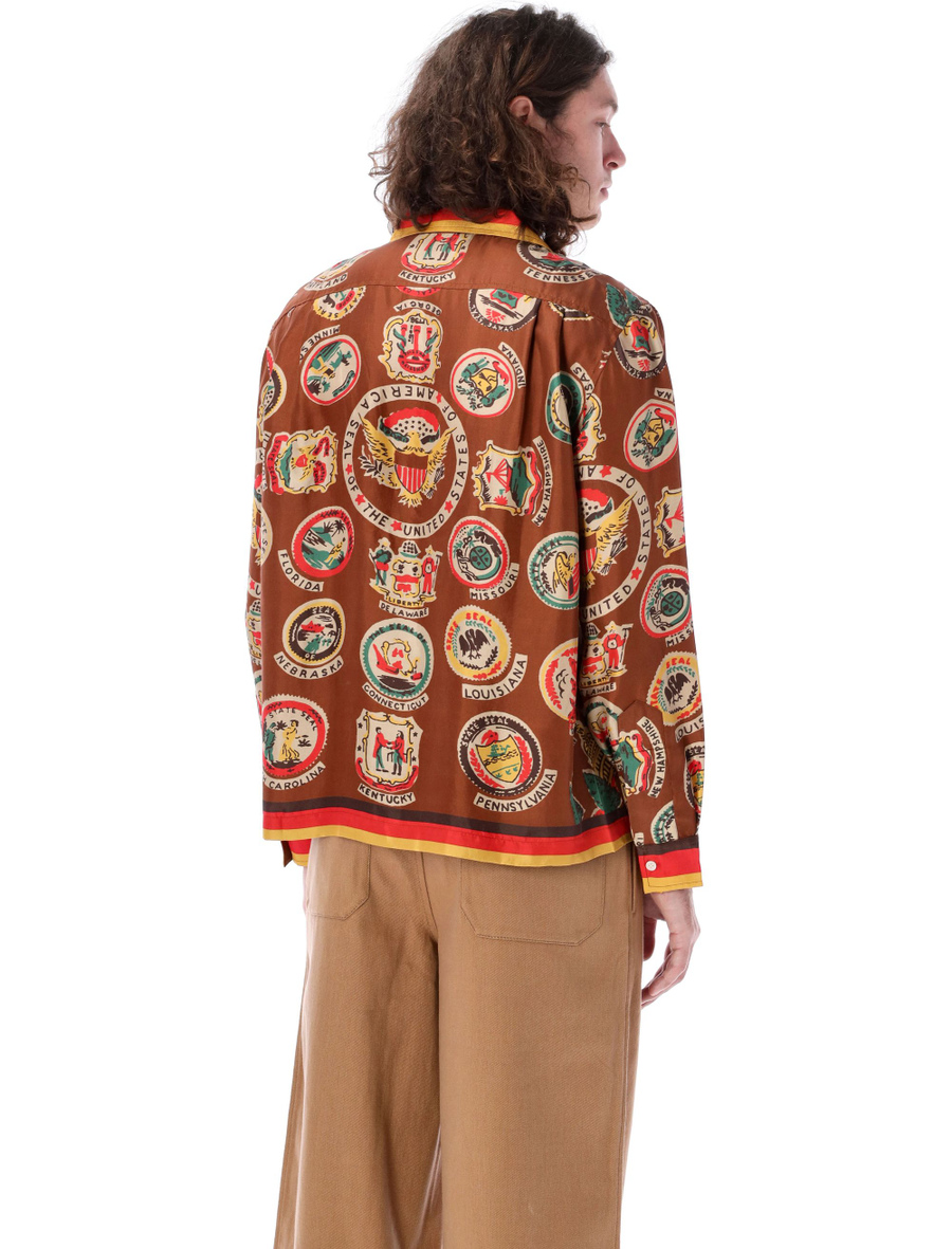State Seal Long Sleeve Shirt - Spazio Pritelli
