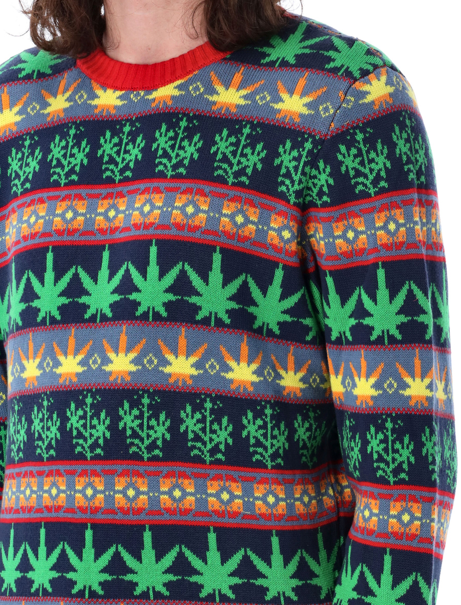 Marin jacquard sweater - Spazio Pritelli