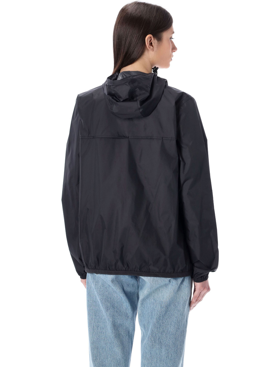 Bicolor waterproof zip jacket with hood - Spazio Pritelli