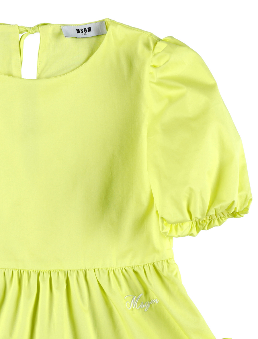Poplin frilled dress - Spazio Pritelli