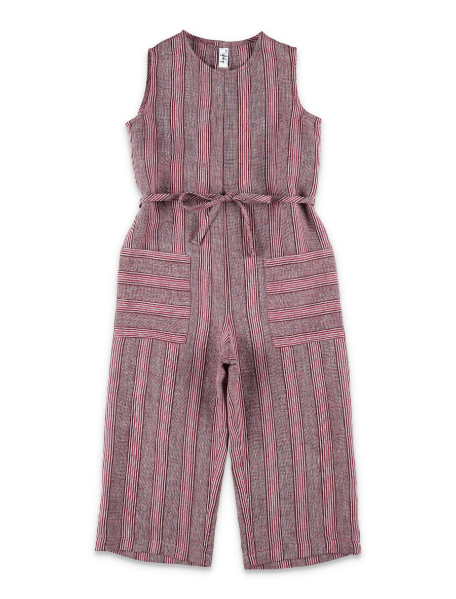 Striped dungarees - Spazio Pritelli