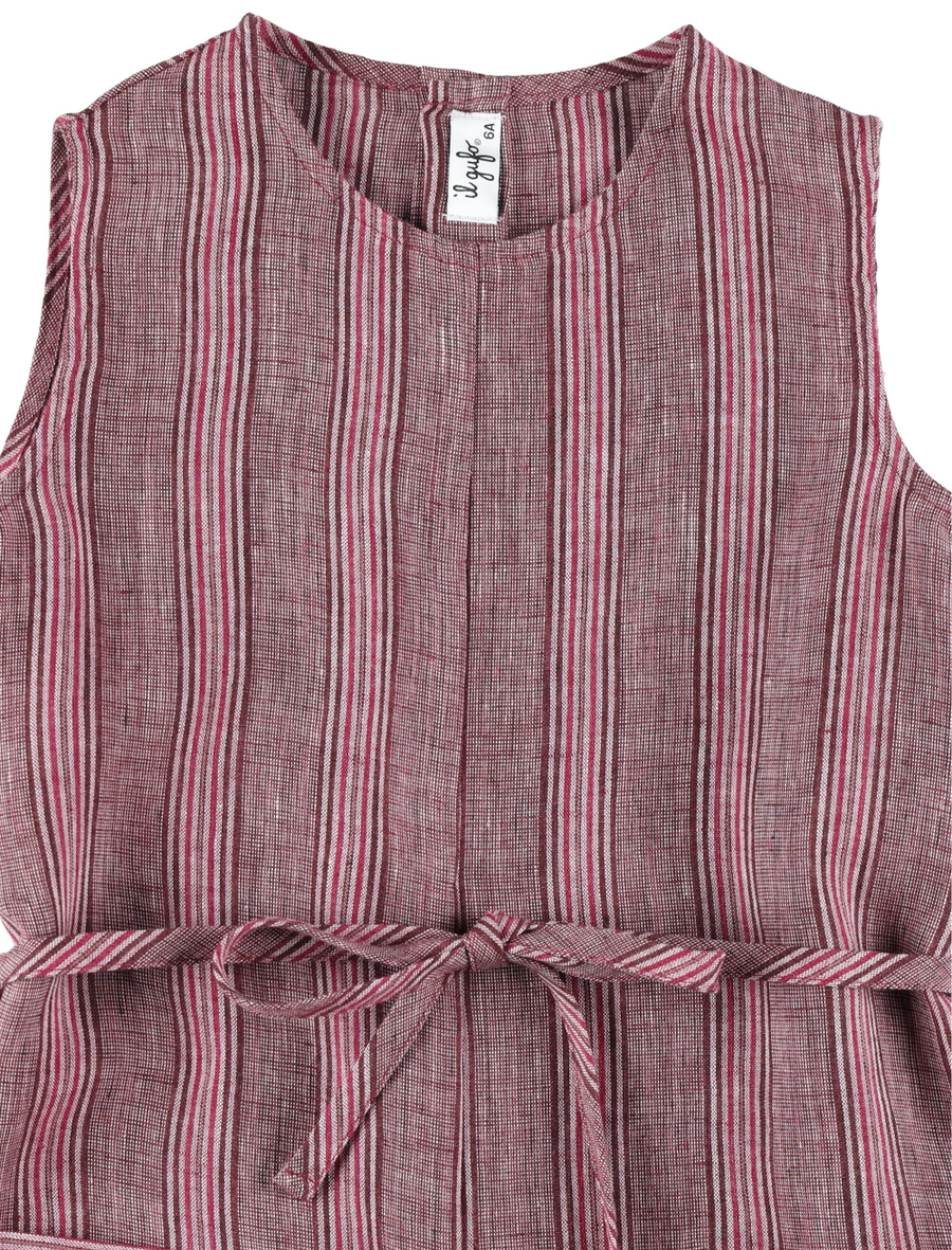 Striped dungarees - Spazio Pritelli