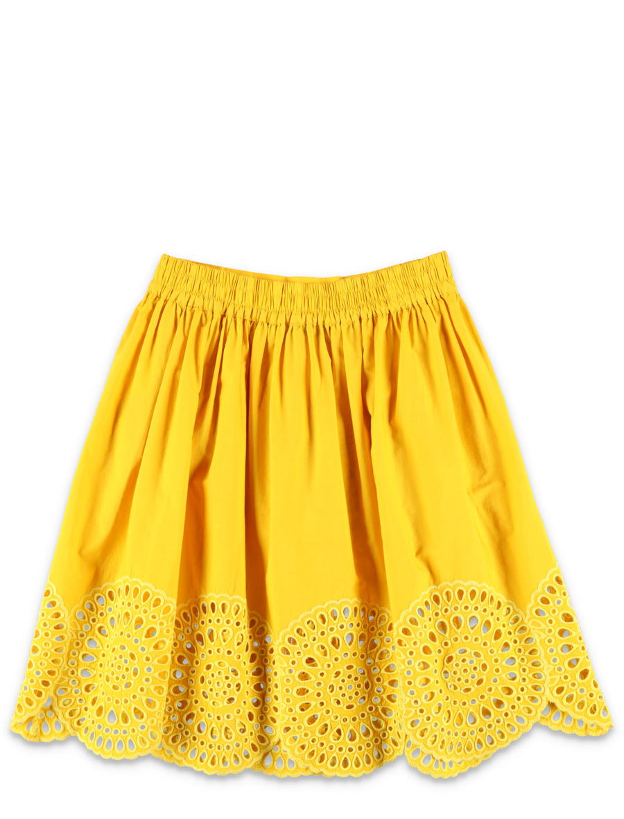 Broderie Anglaise skater skirt - Spazio Pritelli