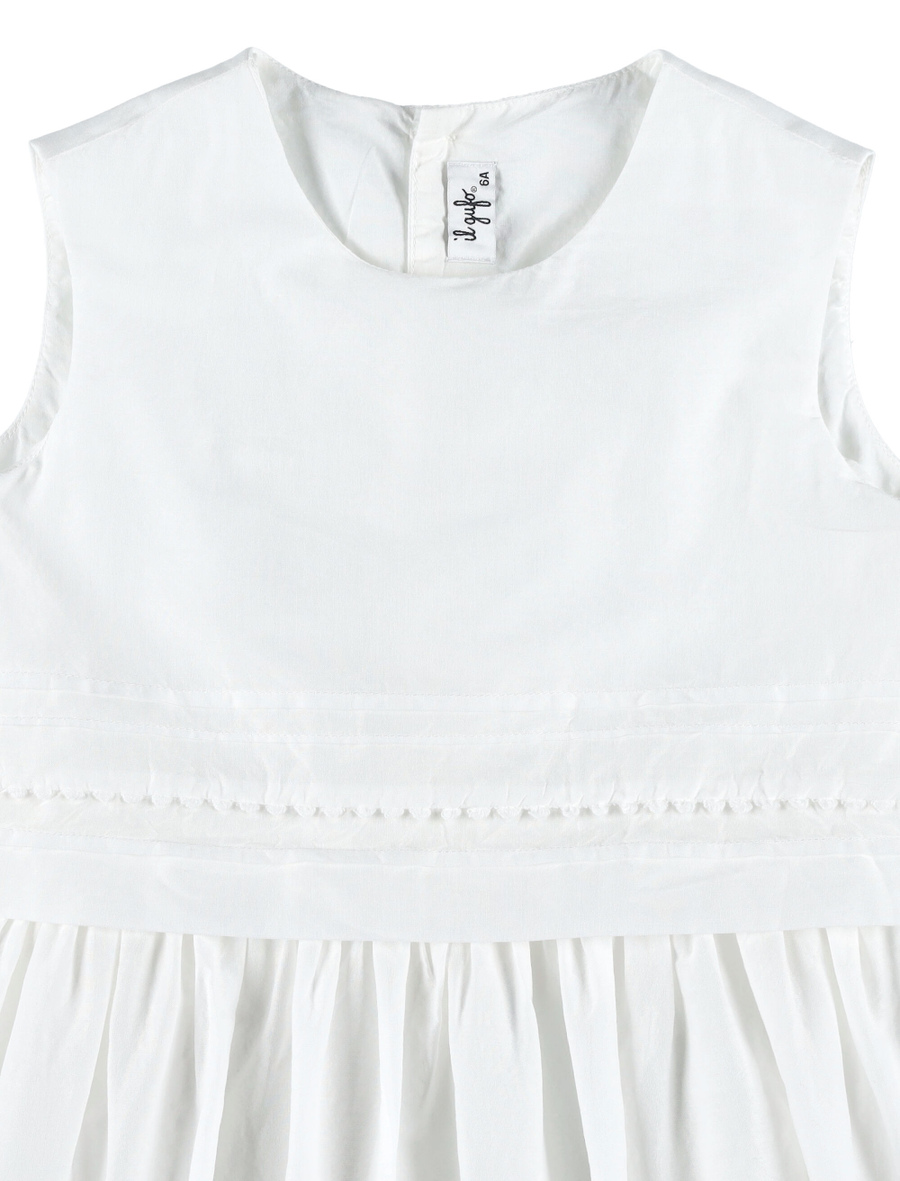 Cotton voile dress - Spazio Pritelli