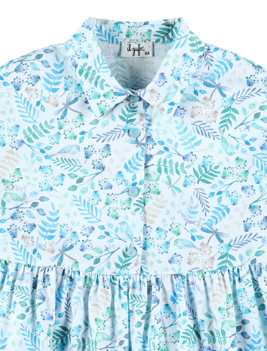 Floral shirt dress - Spazio Pritelli