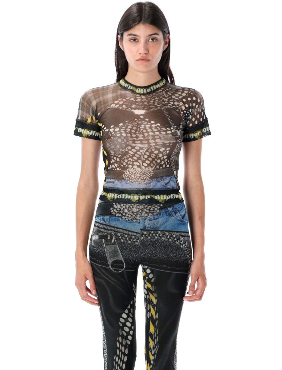 Mesh t-shirt - Spazio Pritelli